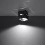 Stropna svetilka LOBO črna (10x10x10cm)