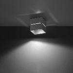Stropna svetilka LOBO siva (10x10x10cm)
