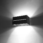 Stenska svetilka LOBO MAXI črna (20x12x10cm)