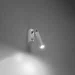 Stenska svetilka EYETECH 1 bela (3x10x20cm)