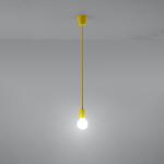 Obesna svetilka DIEGO 1 rumena (9x9x90cm)