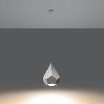 Keramična viseča svetilka PAVLUS (25x25x135cm)