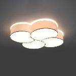 Stropna svetilka CIRCLE 4 bela (78x71.5x11.5cm)