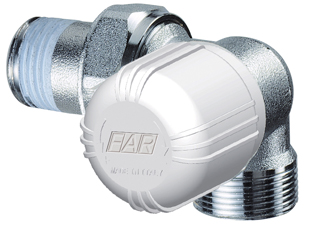 Far termostatski ventil 1/2 kotni LEVI za Cu