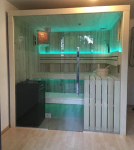 Indoor savna kotne izvedbe