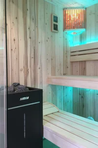 Indoor savna kotne izvedbe