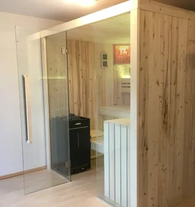 Indoor savna kotne izvedbe