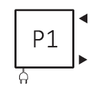 Terma po meri, priklop P1 - z desne strani zgoraj in spodaj + grelec levo