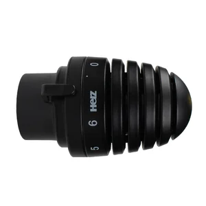 Termostatska glava HERZ črna 1923849