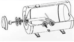 Tronic 1000T ležeči, elektrika LEVO