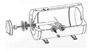 Tronic 1000T ležeči, elektrika LEVO
