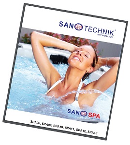 priklop masažnega bazena Sanotechnik 