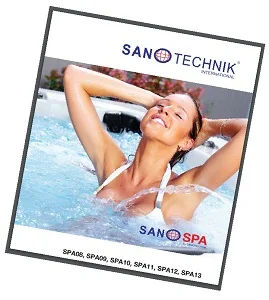 priklop masažnega bazena Sanotechnik 