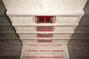 Infra savna Sanotechnik Billund 1 - notranjost