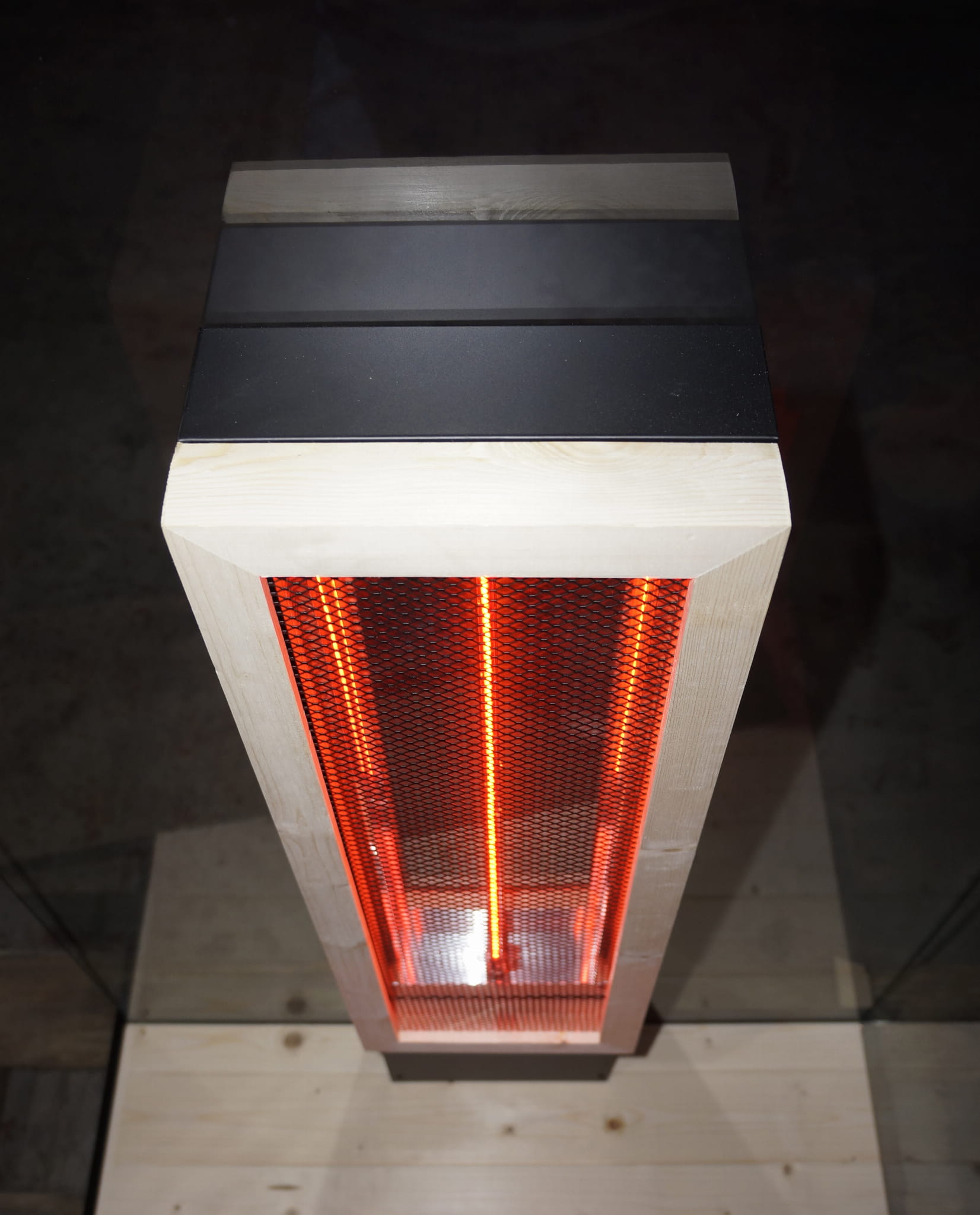 Infra savna Sanotechnik Billund 1 - notranjost