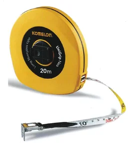 Meter, ohišje, trak fiberglass, rumen, mm skala