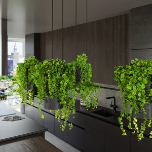 Thoro Lighting Obesna svetilka KUKKIA črna