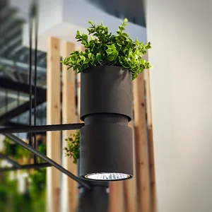 Thoro Lighting Stenska svetilka KUKKIA črna