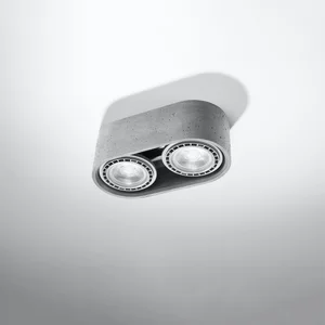 Stropna svetilka BASIC 2 beton