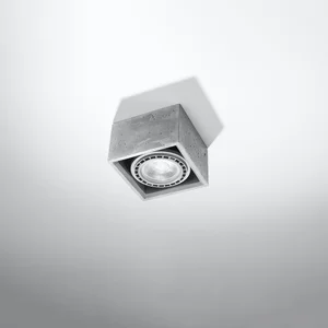 Stropna svetilka QUATRO 1 beton