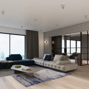 Stropna svetilka SALGADO beton