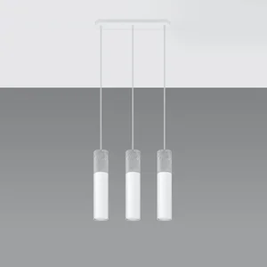 Obesna svetilka BORGIO 3L bela