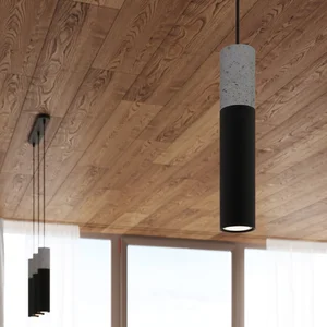 Obesna svetilka BORGIO 3L črna