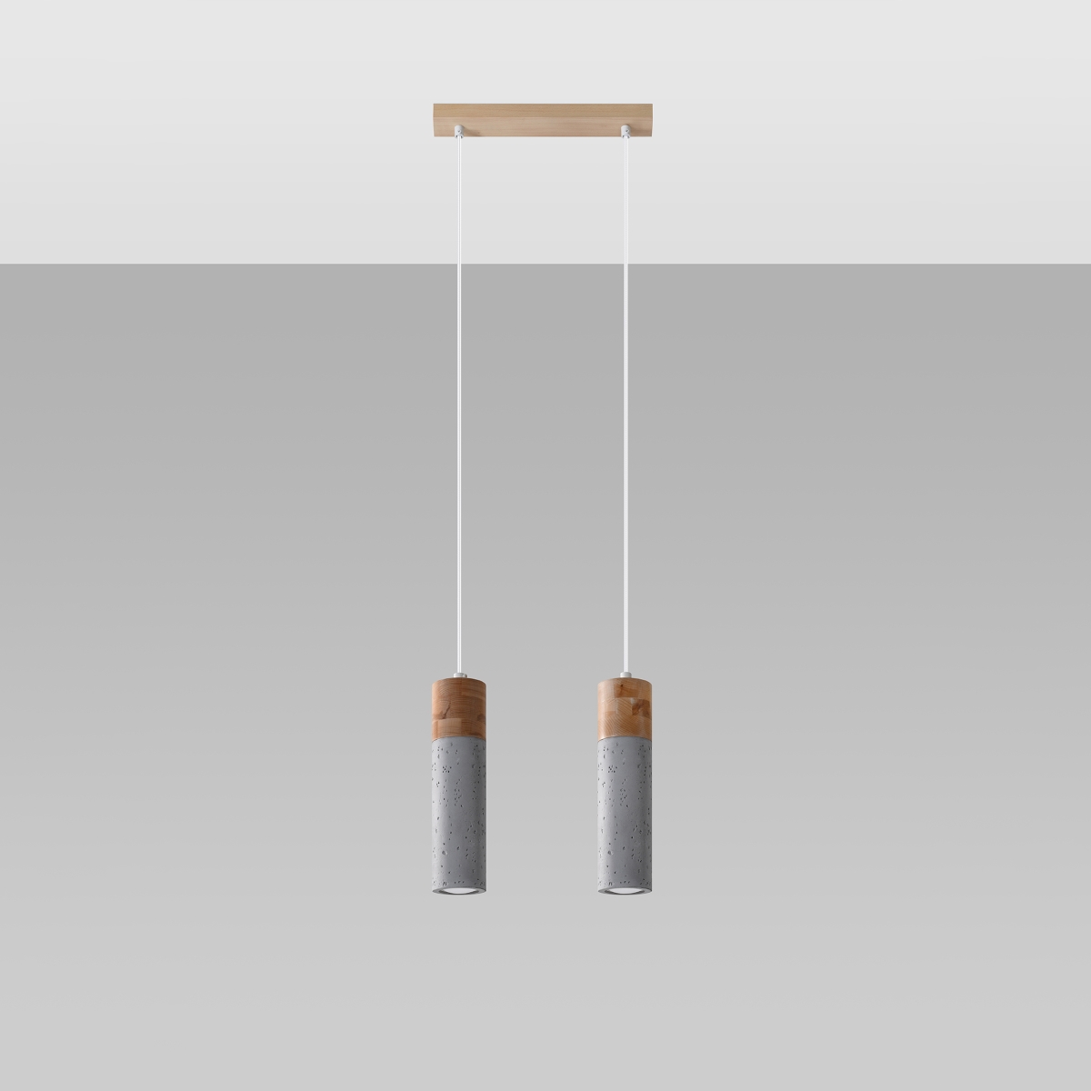 Obesna svetilka ZANE 2 siva