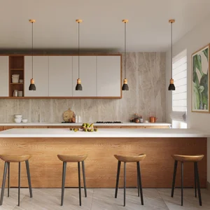 Obesna svetilka QUBIC črna