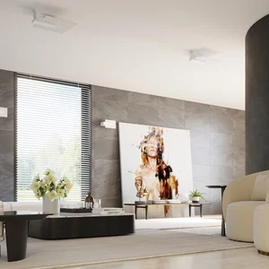 Stenska svetilka LAPPO bela