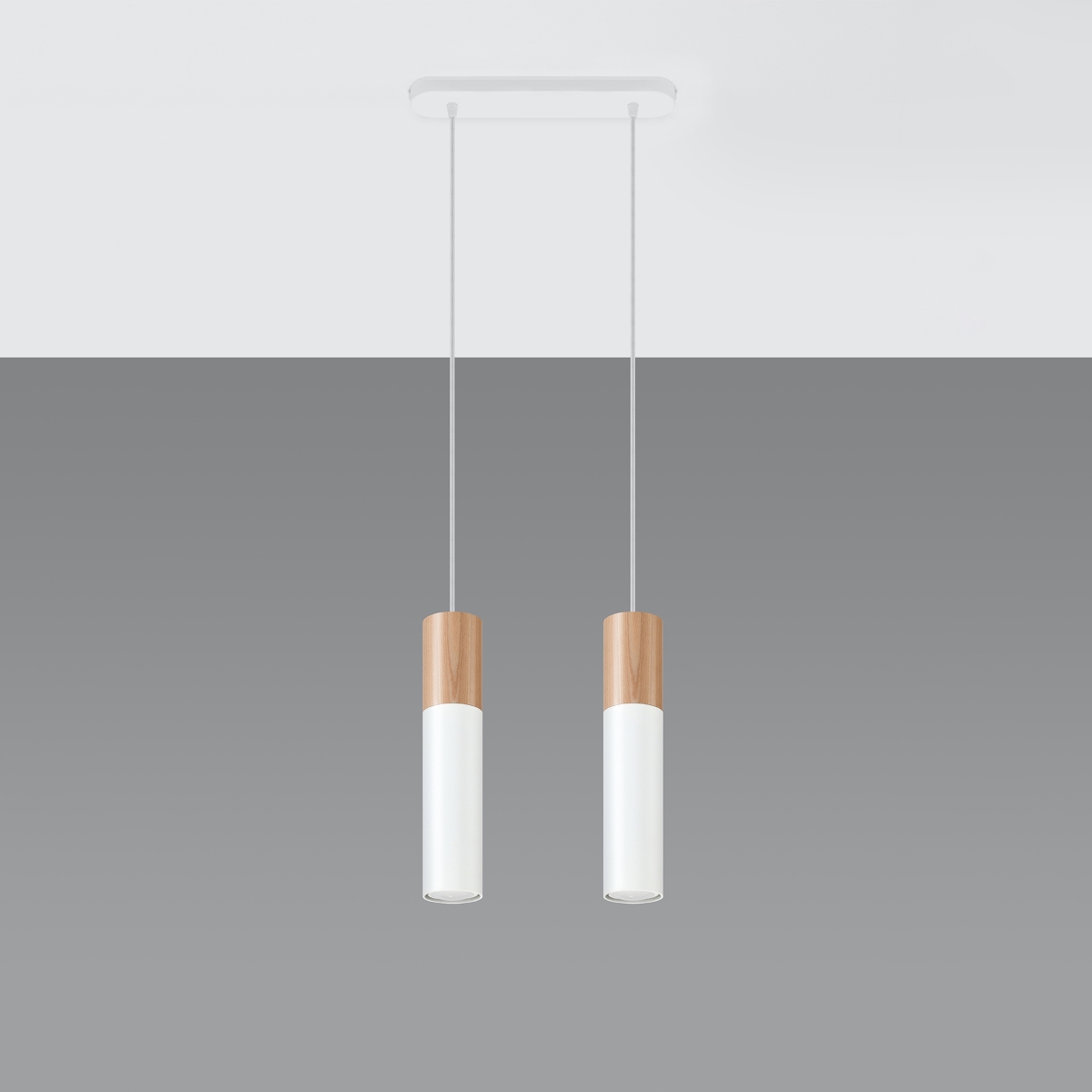 Obesna svetilka PABLO 2 bela