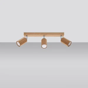 Stropna svetilka ZEKE 3 hrast