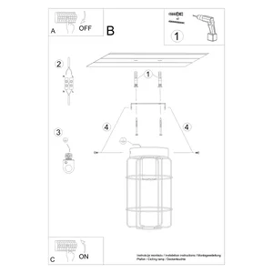 Stropna svetilka GOTTO