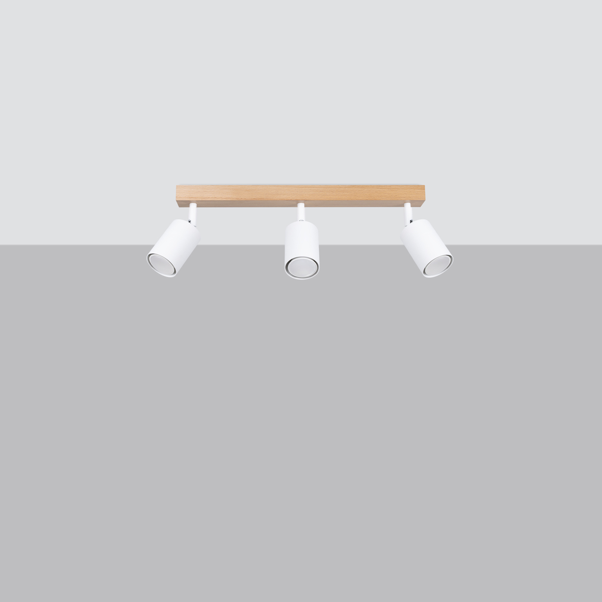 Stropna svetilka VERDO 3L bela