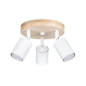 Stropna svetilka VERDO 3P bela