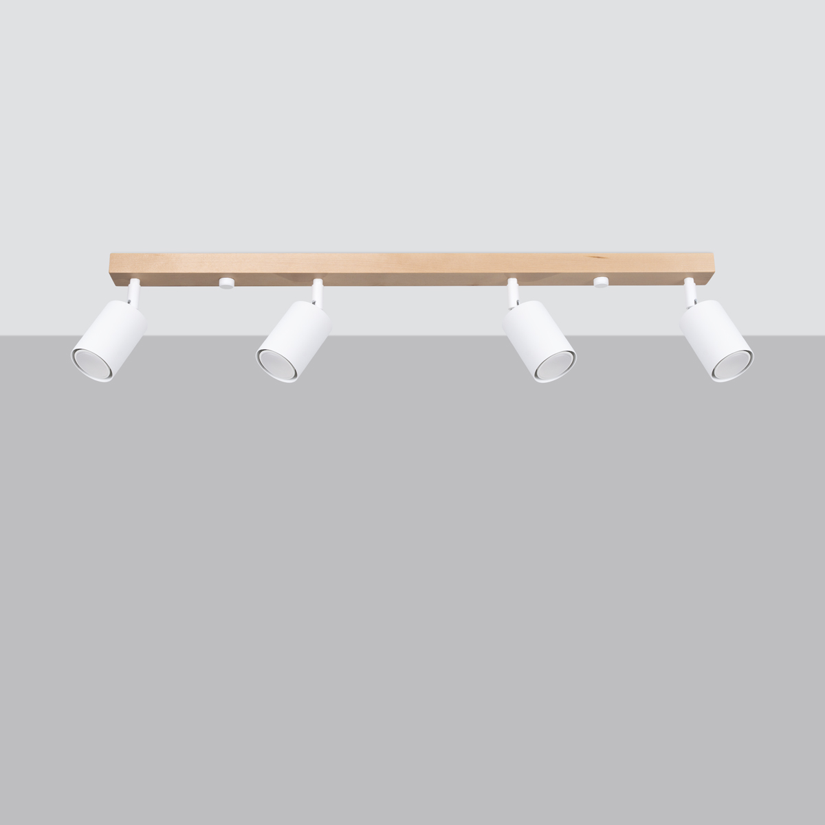 Stropna svetilka VERDO 4 bela