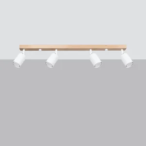 Stropna svetilka VERDO 4 bela