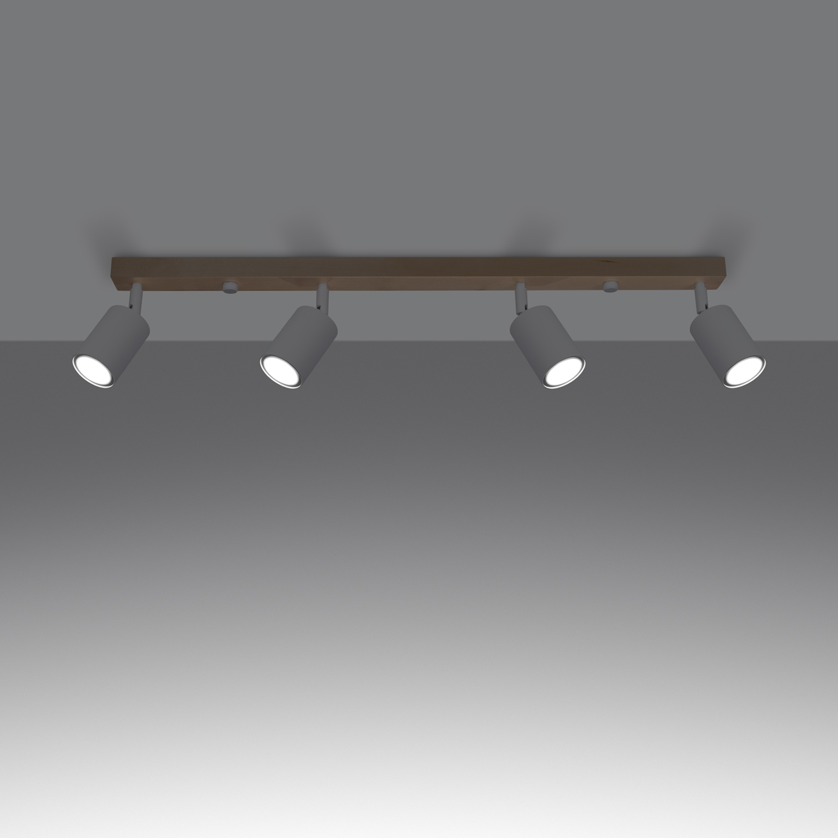 Stropna svetilka VERDO 4 bela