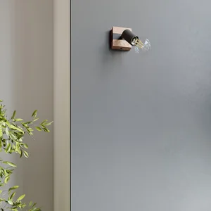 Stenska svetilka ZUCA črna