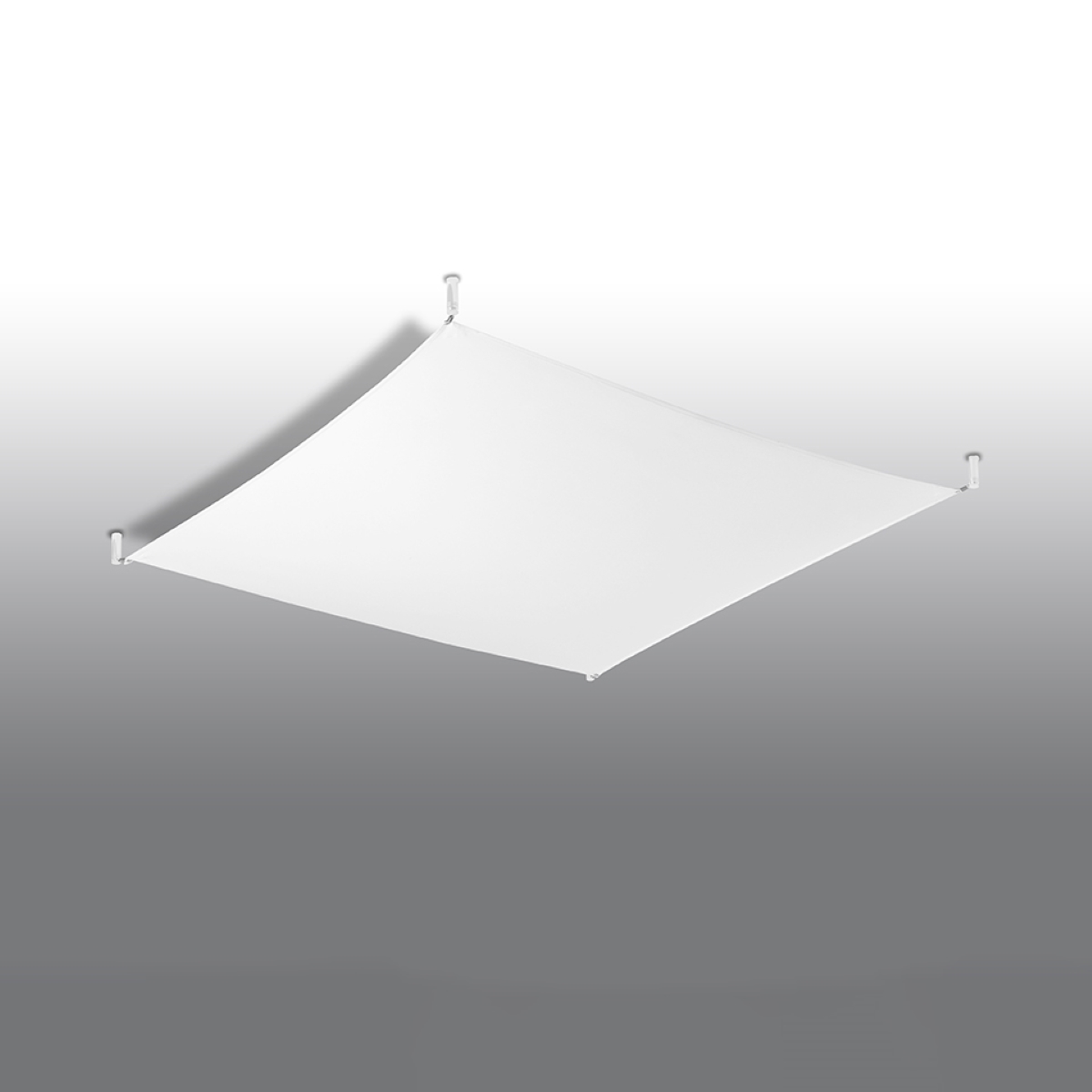 Stropna svetilka LUNA 4 bela