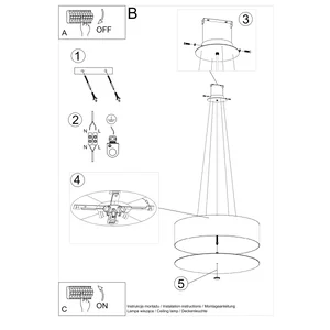 Lestenec SKALA 60 bela