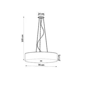 Lestenec SKALA 70 bela
