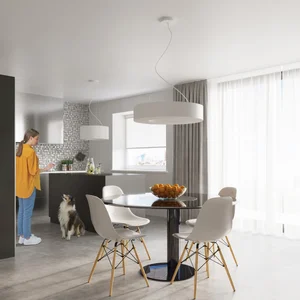 Lestenec SATURNO SLIM 50 bela