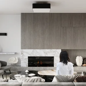 Stropna svetilka LOKKO 55 bela