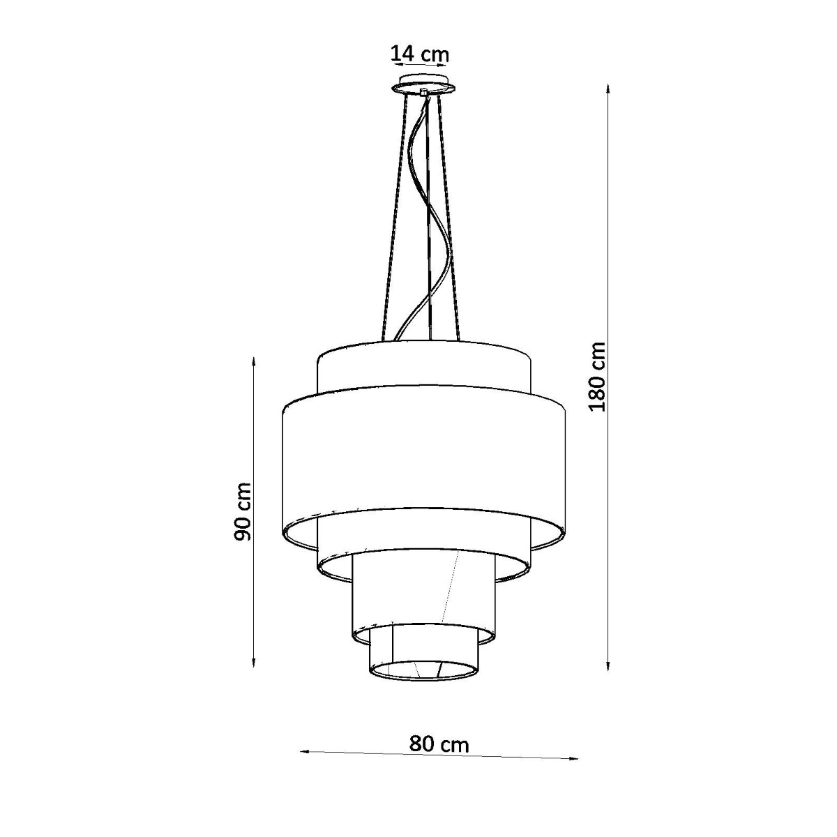 Lestenec REFLEXION 80 bela