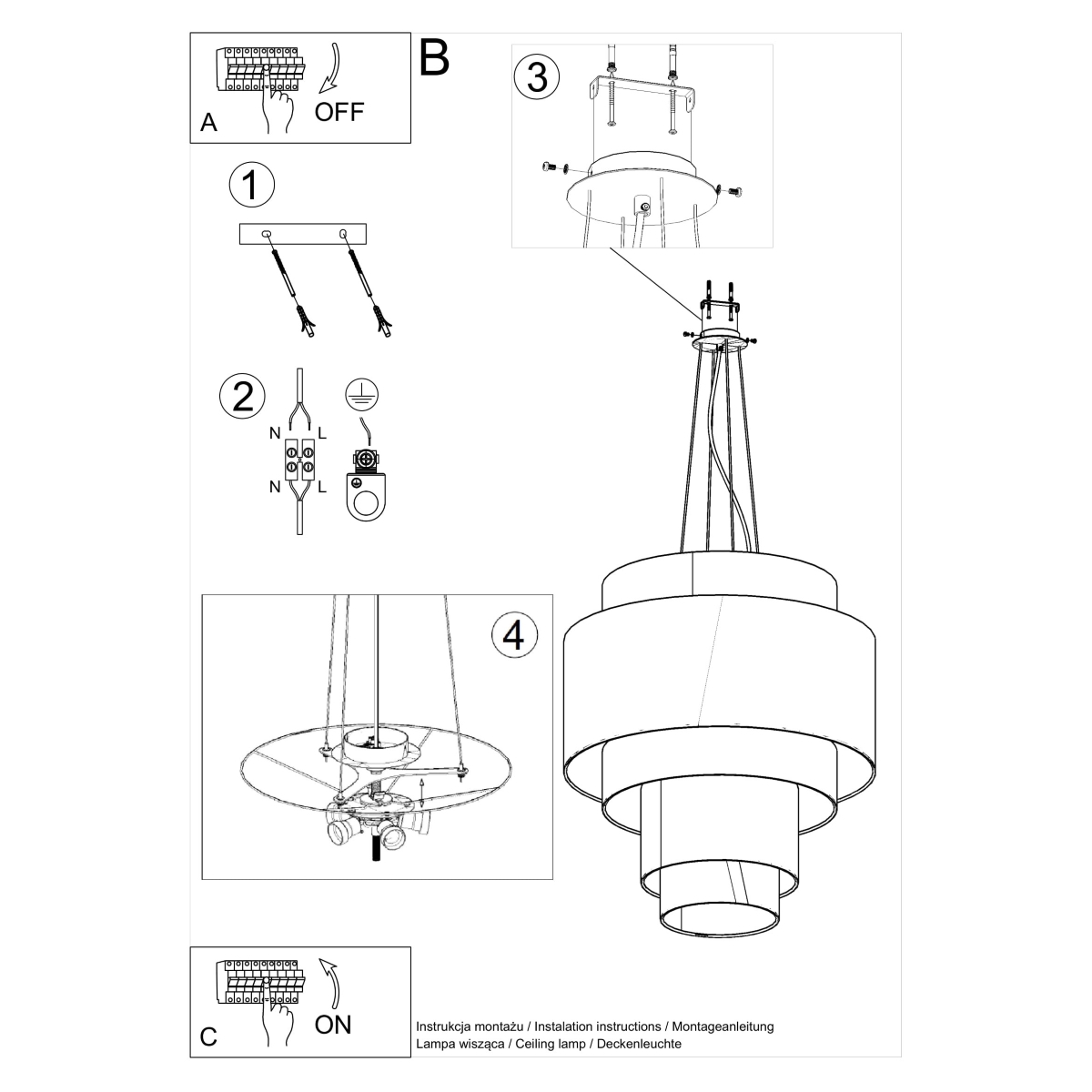 Lestenec REFLEXION 80 bela