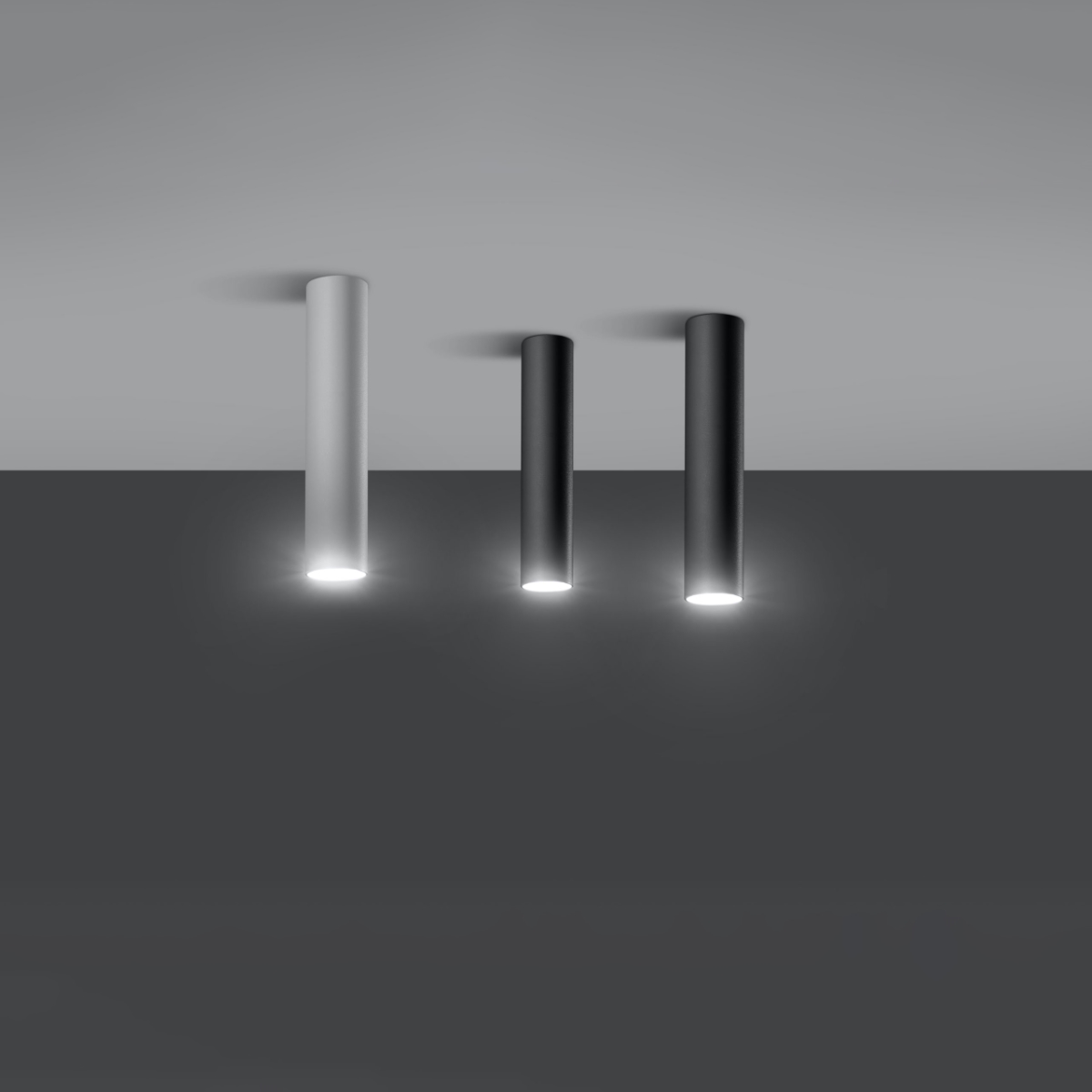 Stropna svetilka LAGOS 30 bela