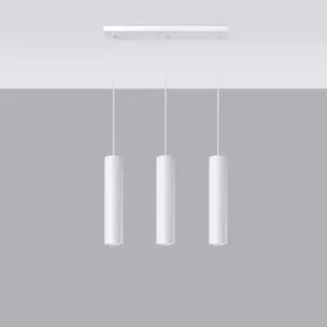 Obesna svetilka LAGOS 3L bela