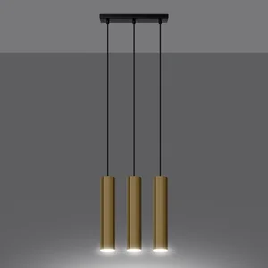 Obesna svetilka LAGOS 3 polirano zlato