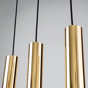 Obesna svetilka LAGOS 3 polirano zlato